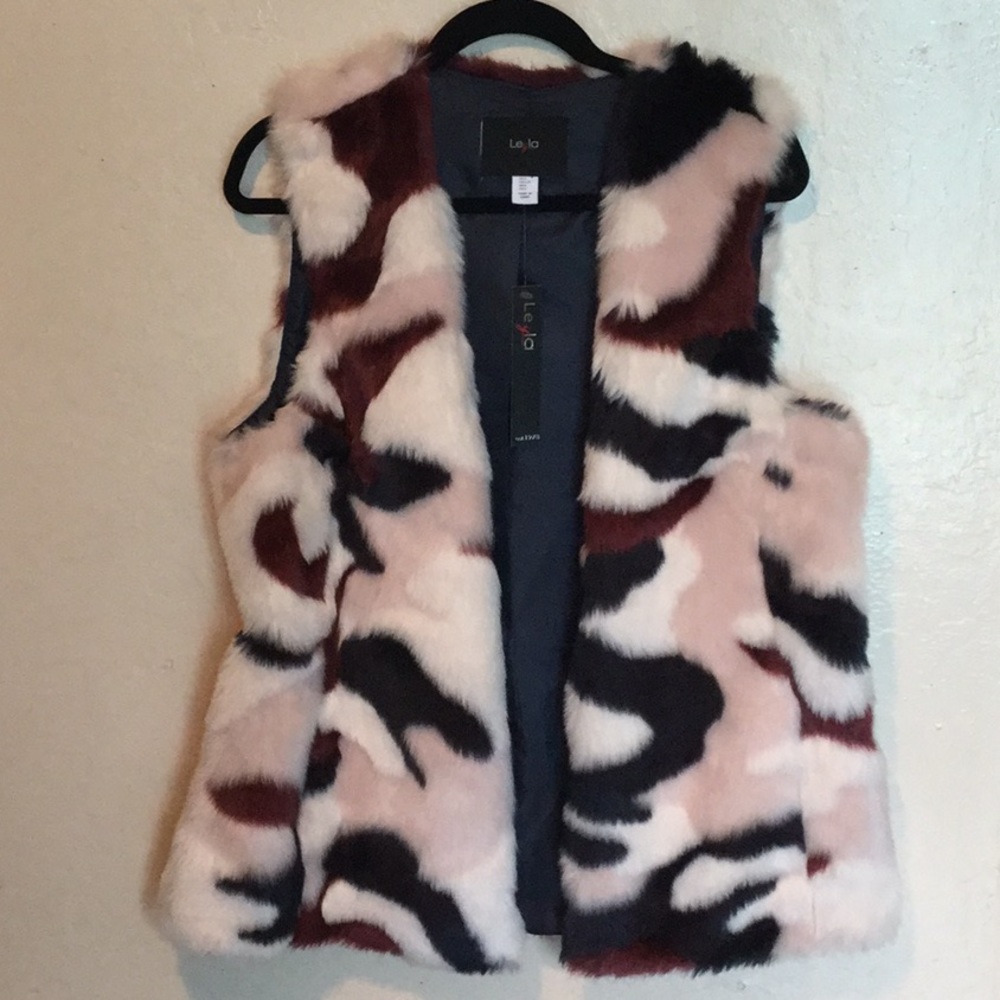 Leyla faux fur vest